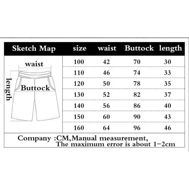2026 Summer Y2K Harajuku Street Fashion Letter Print Shorts Fashion High Street Loose Couple Basketball Short Causal Pants