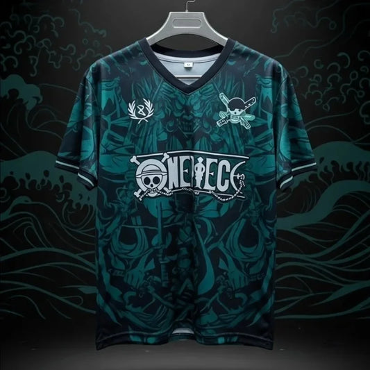 Summer 2026 One Piece Roronnoah Solon Theme Full Print Sports Jersey 3D Printed Breathable Quick Dry T-shirt for Boys and Girls