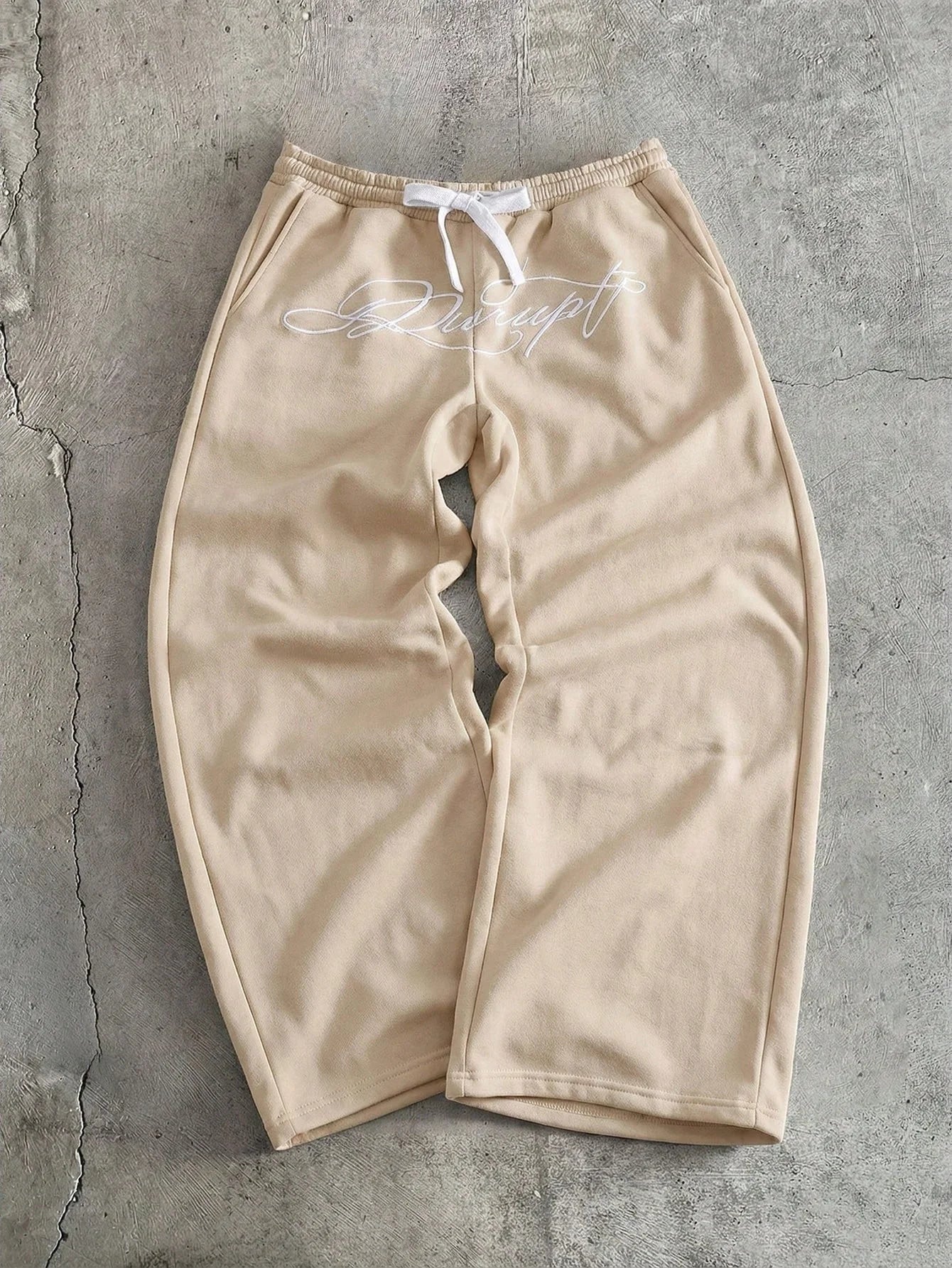 Gothic Streetwear Casual Sweat Trousers, Quick Dry Multi Cross Symbol Print Heather Gray Daily Sports Straight Bottoms Kids
